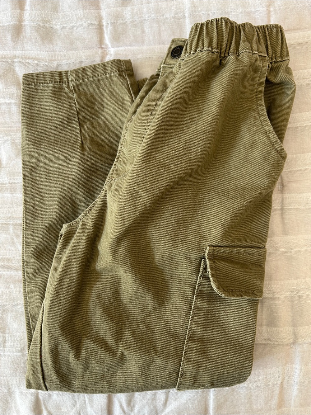 Little Co by Lauren Conrad Cargo Pants 10 Organic Cotton
